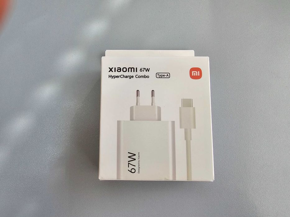 Оригинално зарядно Xiaomi 67W с кабел 6A