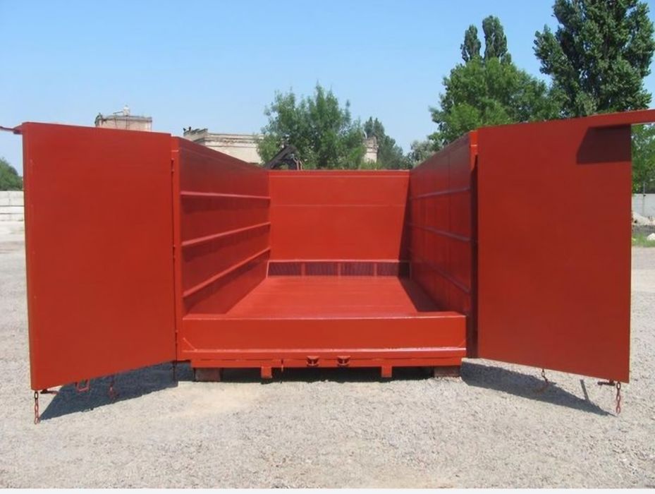 Чиқинди ташиш учун Металл Контейнерлар ишлаб чиқариш.