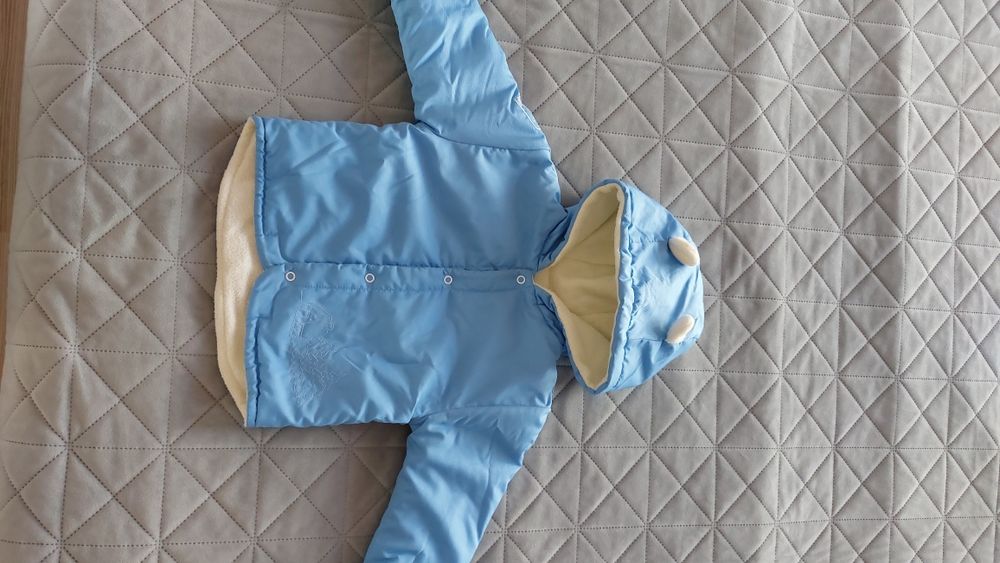 Зимен топъл космонавт за бебе и подарък