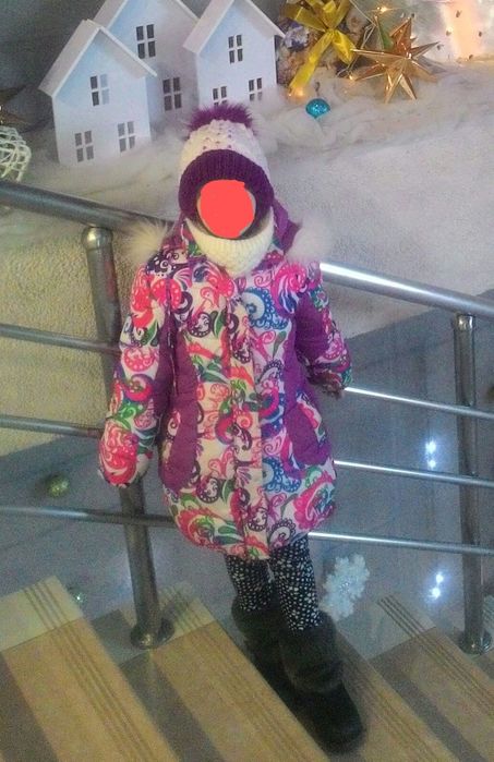 Зимняя куртка 6-8 лет