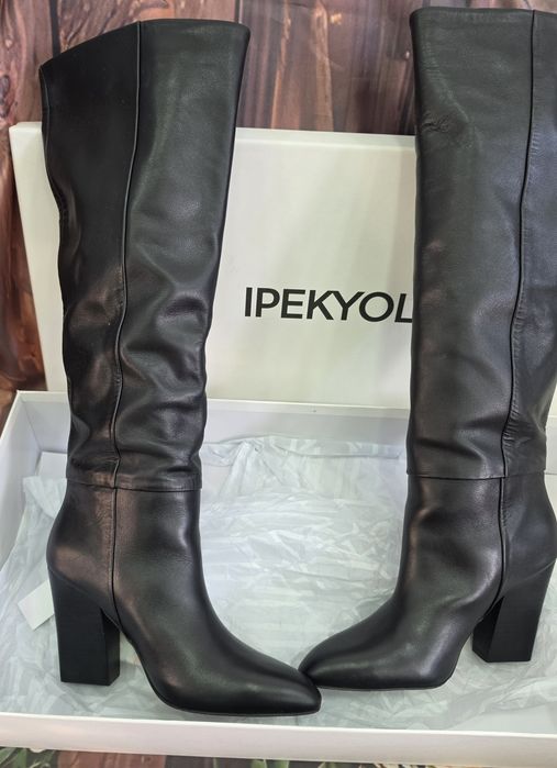 Ipekyol ботуши естествена телешка кожа