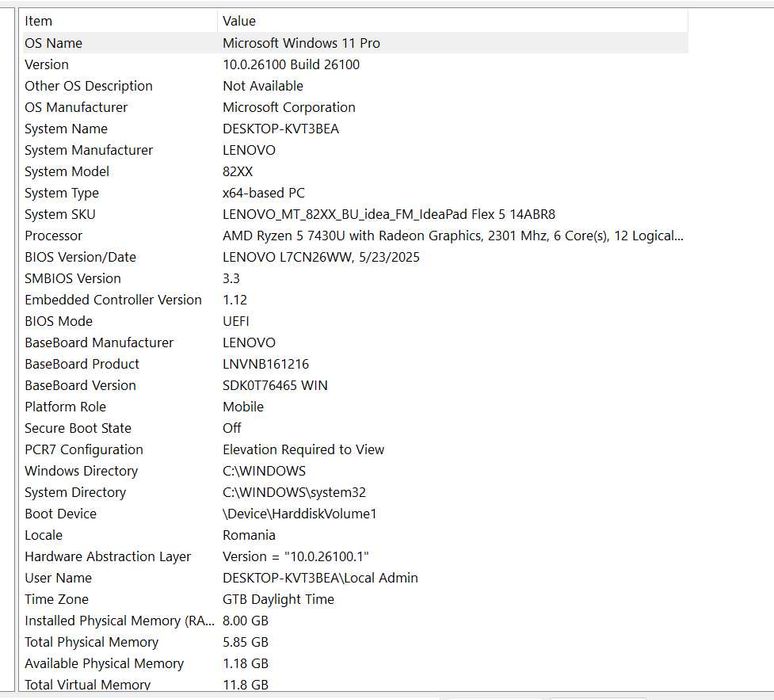 Laptop Notebook Lenovo Ideapad Flex 5 Multi-touch - Impecabil - Garantie Lenovo