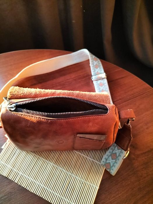 Сумка -(KISSER)-Кожаная