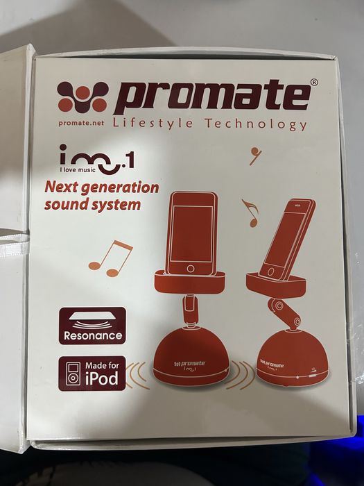 Колонка  док станция Promate I Love Music IPhone IPod