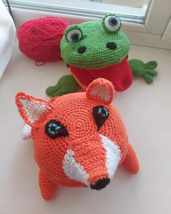Игрушки вязанные
