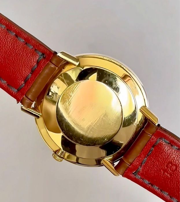 Omega de aur 9k mecanic conditie excelenta