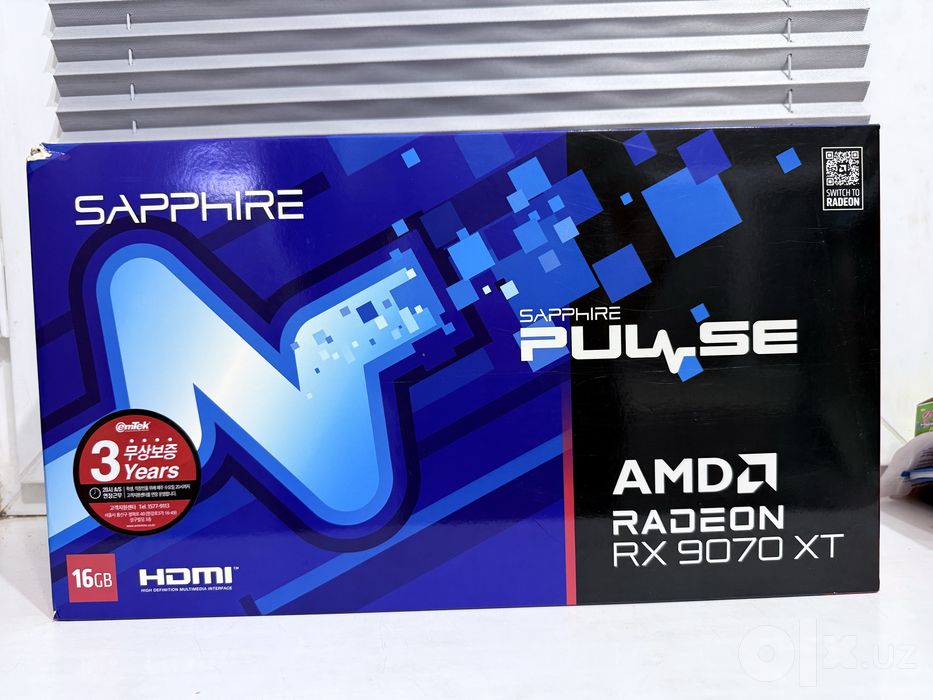 RX 9070XT 16GB Saphire pulse