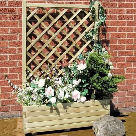 Декоративный цветник