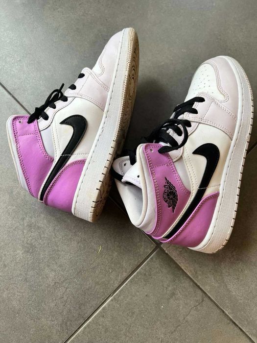 Дамски маратонки Nike Air Jordan 39 размер 24.5 цм стелка бяло лилаво