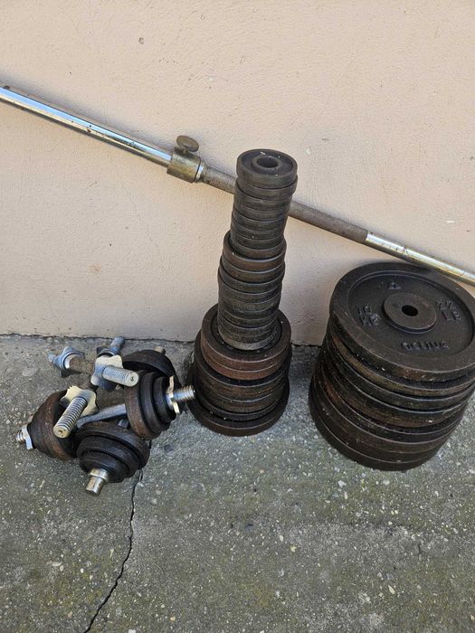 Greutăți fitness 207 kg
