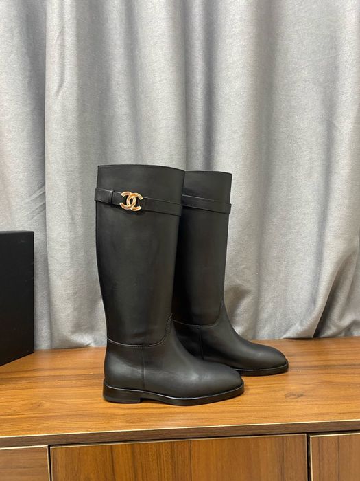 Cizme Chanel piele naturala pe comanda