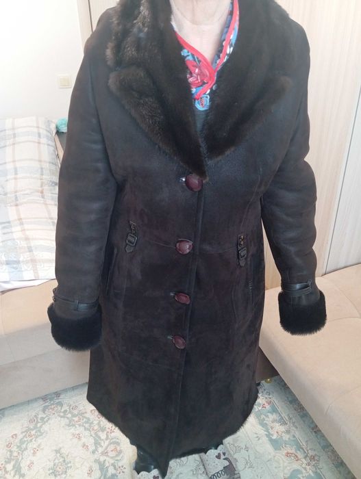 Женская дубленка, размер 50