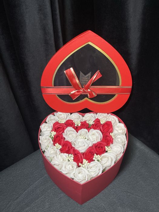 Aranjamemte florale trandafiri din sapun