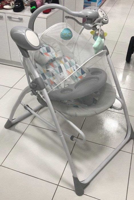 Фирменная детская мебель электрокачели-шезлонг