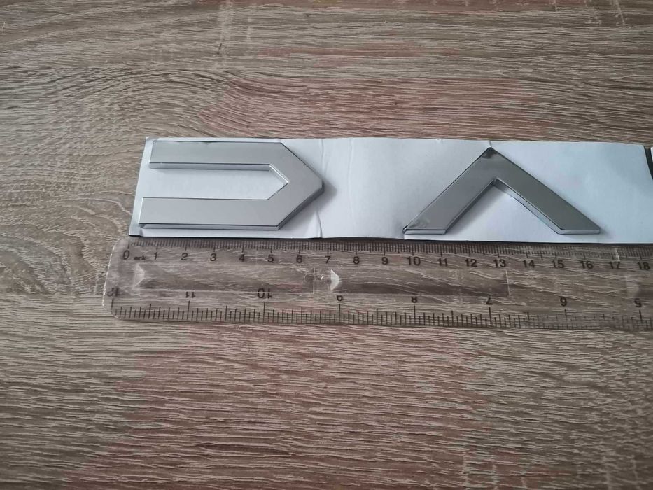 сив надпис Дачия Dacia нов стил