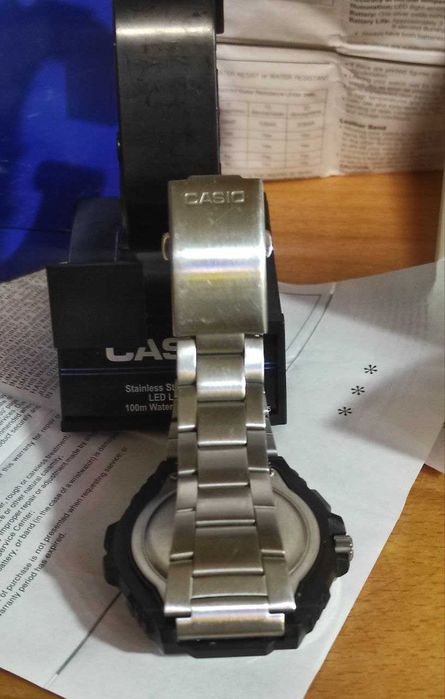 Наручные часы CASIO MWA-100HD-1AVCF ILLUMINATOR WR100M с Подсветкой