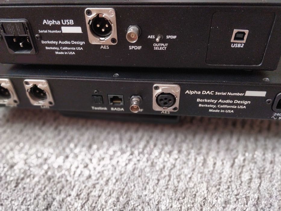 Berkeley Audio Design Alpha DAC + USB Transport Converter (Комплект)