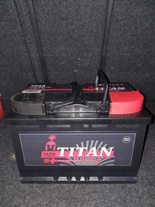 Чисто нов акумулатор Titan 72Ah 640A