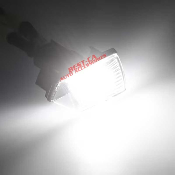 Set 2 lampi numar LED pentru Peugeot 206/207 307/308 407 Citroen C3 C4