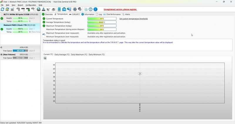 SSD 1TB nou, cu 100% viata