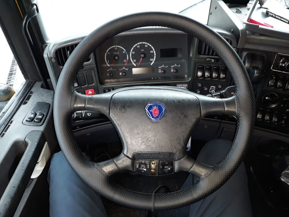 Vand Husa Volan Camion din piele!!!