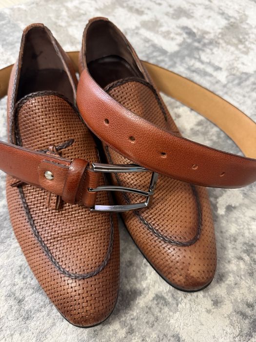 Pantofi si curea set don men