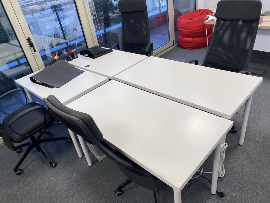 Mobilier și echipamente de birou – Birouri IKEA, Scaune Markus, Rollbox-uri, Distrugător documente