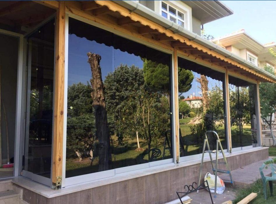 Безпрофилно остъкляване за тераси, балкони и веранди