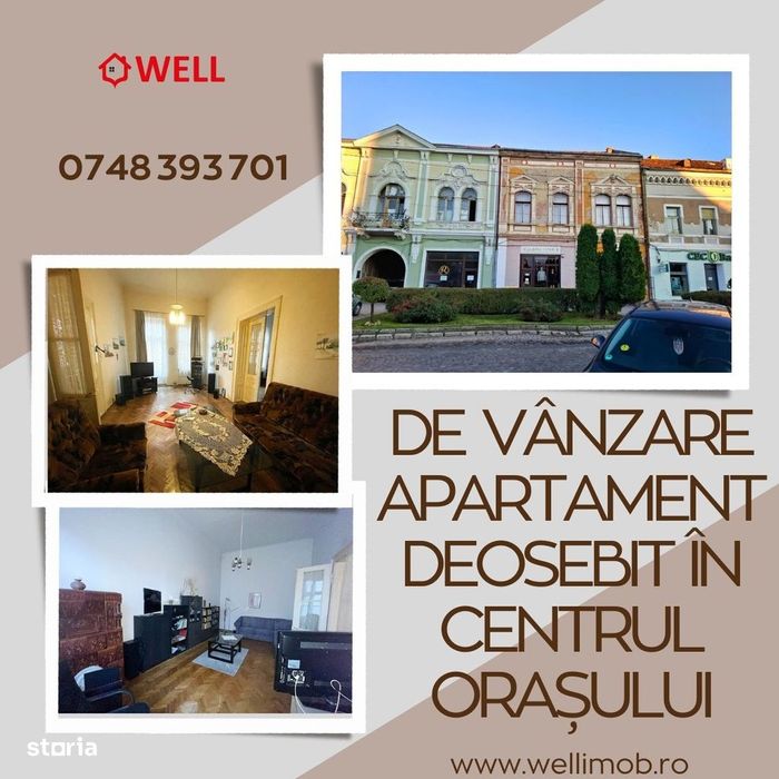 Apartament cu 4 camere de vânzare în Târgu Secuiesc, în curtea nr. 16!