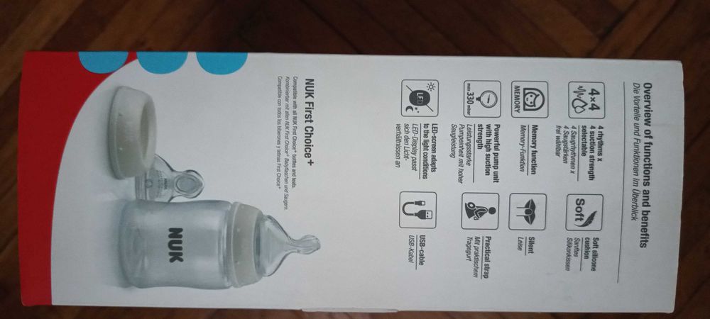 OCAZIE -40 % Reducere, Pompa de San Nuk First Choice+ NOUA SIGILATA