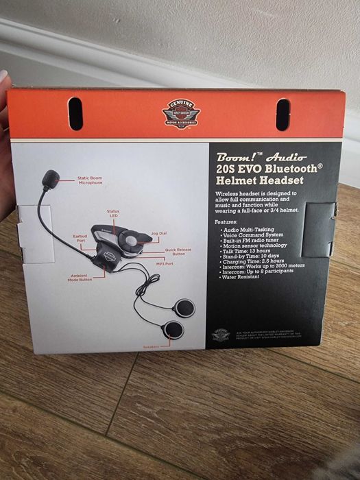 Casca Audio 20S Evo Bluetooth Helmet Headset