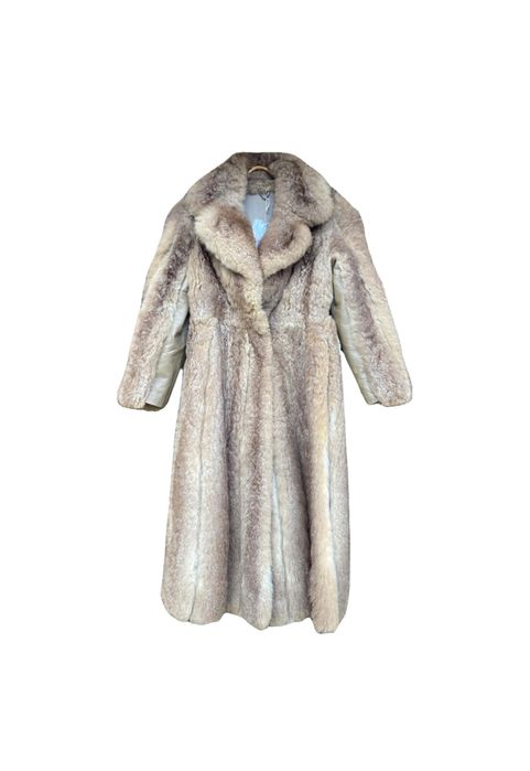 Haina din blana naturala de opossum, marimea S-M