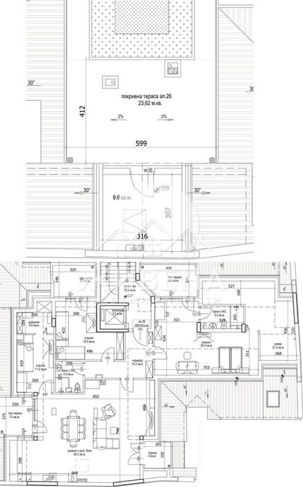 Продава просторен 4-стаен апартамент, 297 кв.м, Цветен квартал