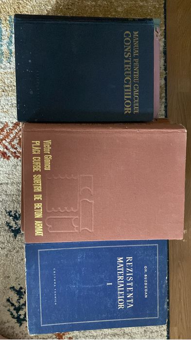 Carti tehnice constructii. PRET NEGOCIABIL