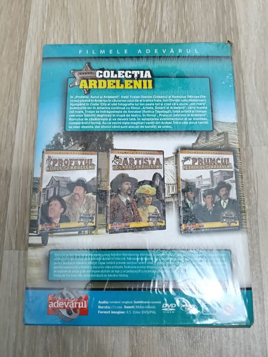DVD Colecția Ardelenii  filme românești