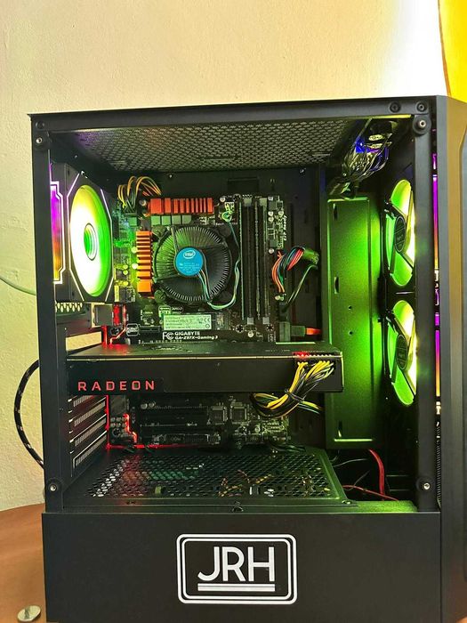 PC Calculator Gaming I7 4790 16GB RAM RX VEGA 56 8GB SSD 256 HDD 2TB