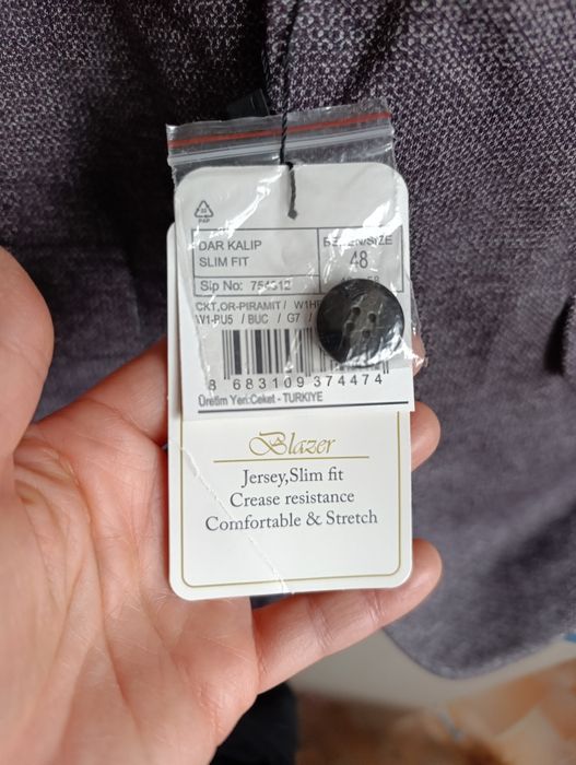 Новый мужской пиджак