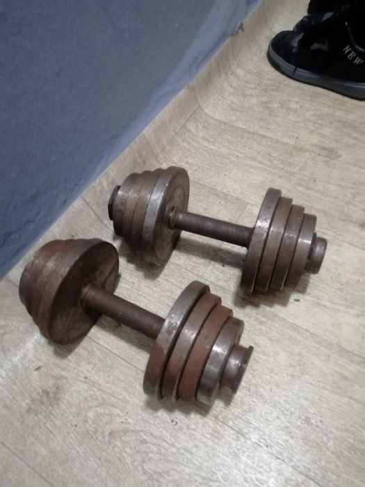 Гантели, разборные