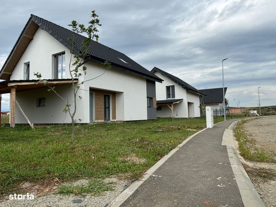Casă individuală de vânzare în Șura Mică – 120 mp utili, teren  500 mp