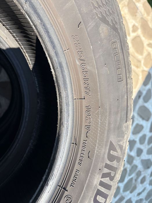Anvelope vara 225/65 R17 Bridgestone Turanza – 4 buc, stare bună