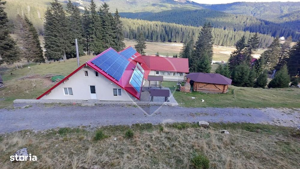 Cabana Belvedere, 10 camere, 3702 mp teren, Platoul Padina
