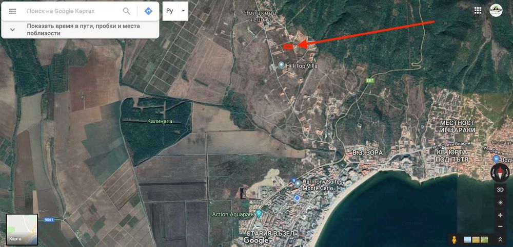 Продава се Парцел в с. Кошарица, Област Бургас - 6000 кв.м за 68 €/кв.м - Снимка #20