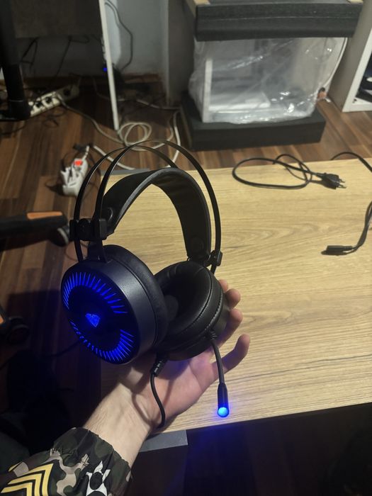 Геймърски слушалки Aula