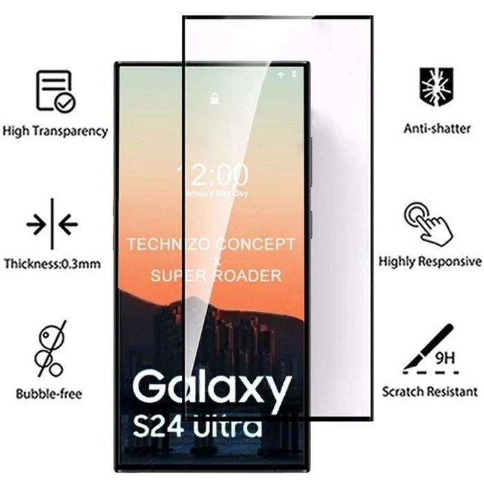 Samsung Galaxy S26 S25 S24 Ultra Plus FE/ OG PREMIUM Стъклен протектор