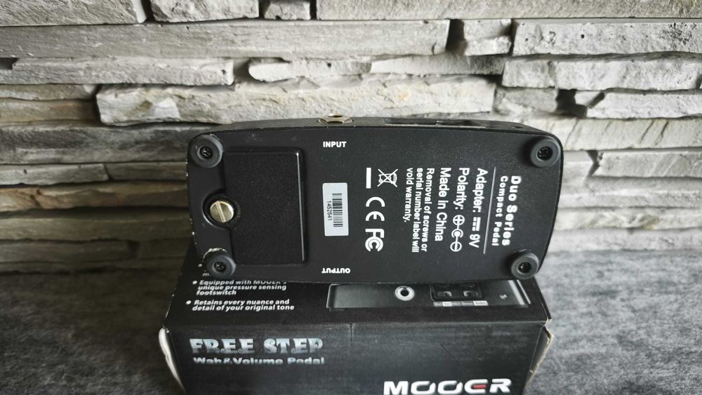 Pedală Wah-Wah Volum Mooer Free Step - chitară electrică - în cutie - ca nouă - GARANȚIE 1 AN!
