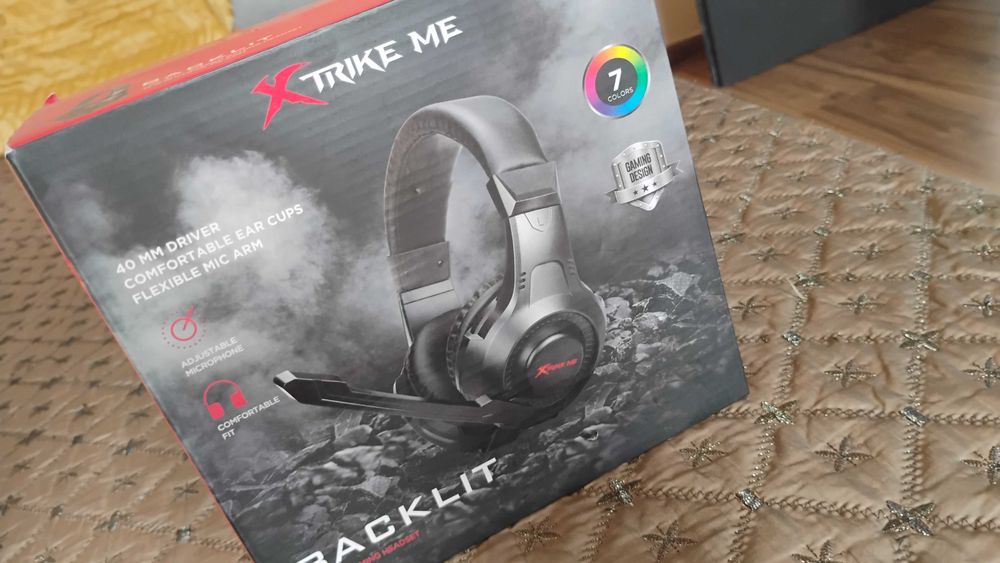 Headphones/слушалки-X TRIKE ME (RGB)
