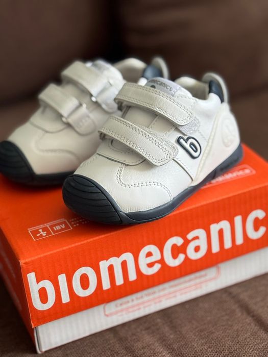 Pantofi Biomecanics mărimea 20 (Blanco y Azul) – ca noi, purtați de 3 ori