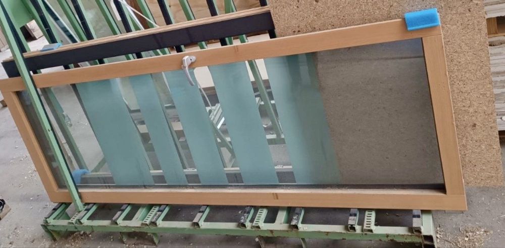USA TERASA LEMN ALU TRIPAN Germania balcon antracit H 247 x L 930 Produs NOU cu garantie