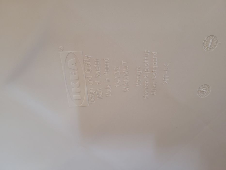 Десткий стол и стул IKEA Mammut