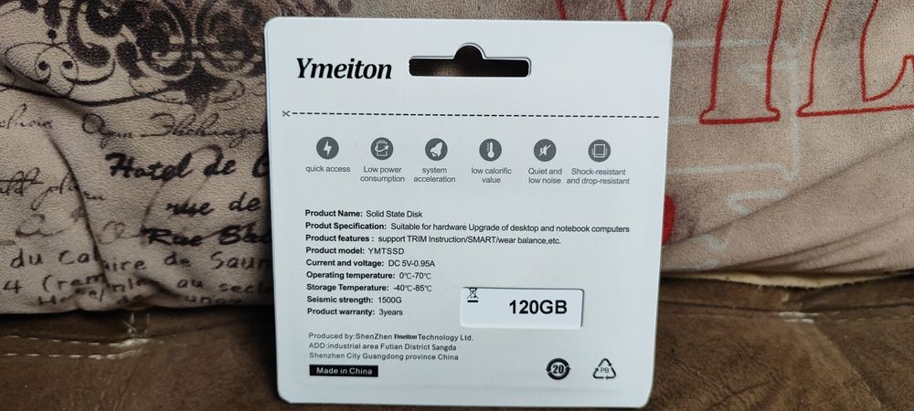 SSD накопитель. 120Gb. SATA. Новый